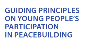 Guiding Principles on Young People’s Participation in Peacebuilding